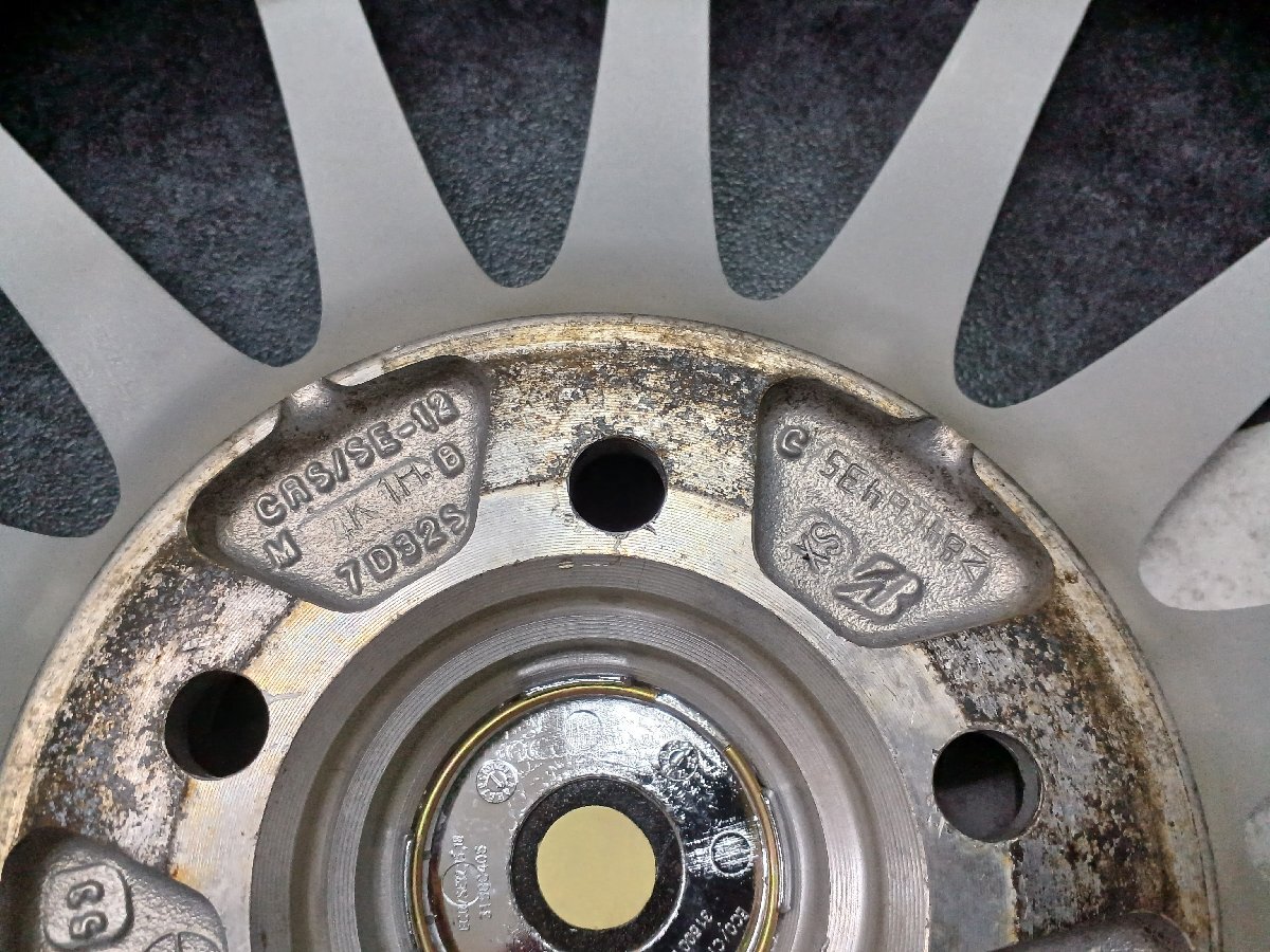 ☆ブリヂストン製アルミホイール XV インプレッサスポーツ等 ECO FORME 17インチ 7J+53 PCD100/5H 検)レガシィツーリングワゴン_画像5