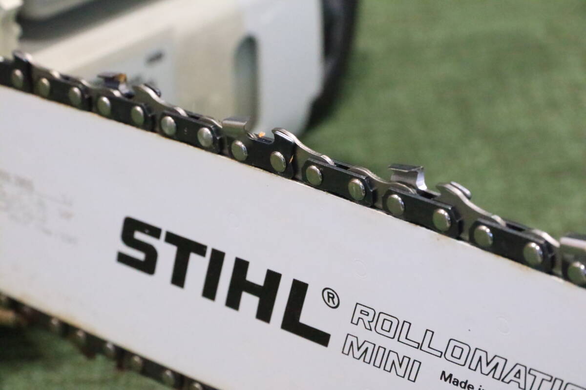 あ//Q1203 【美品】 スチール STIHL エンジンチェーンソー チェーンソー MS170  30cmバー 初爆確認済_画像6
