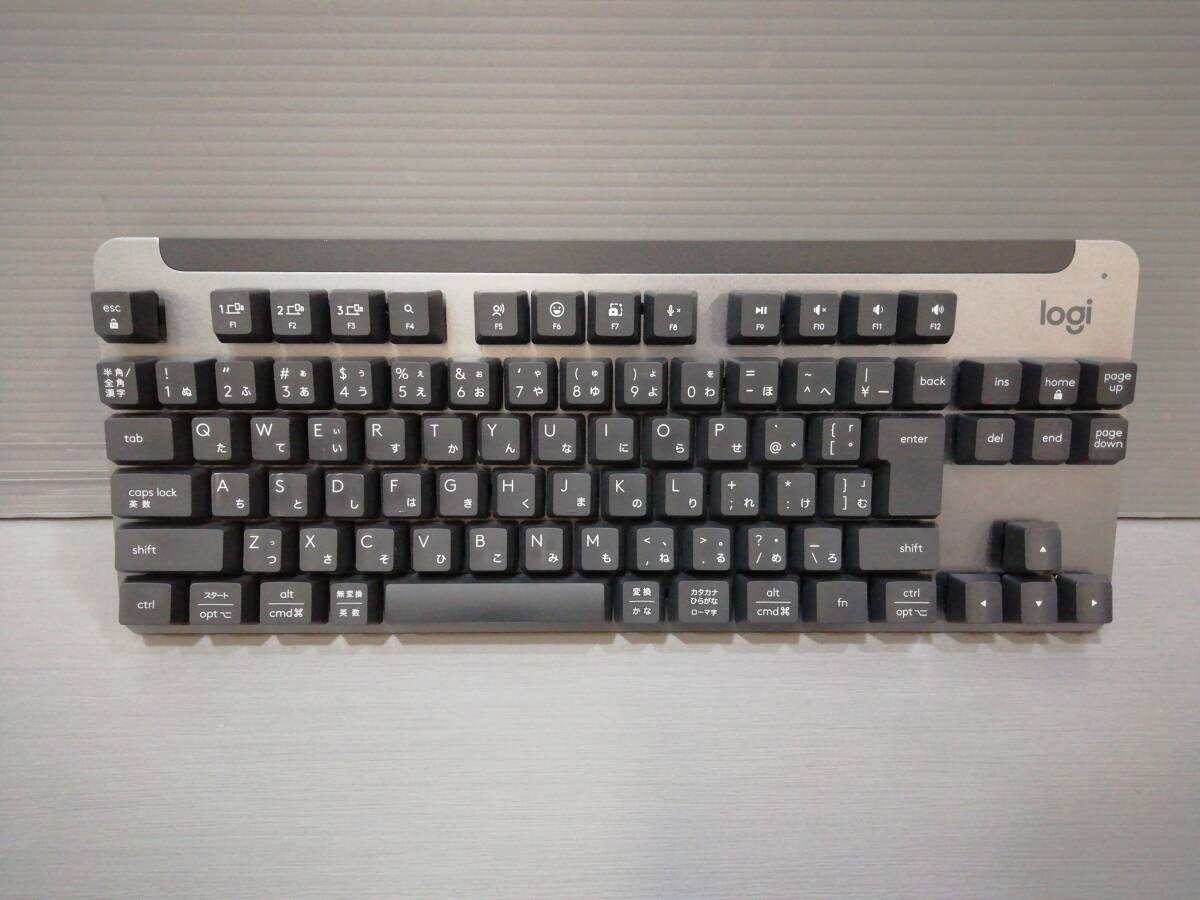 あ//H0487 logi cool ロジワール ワイヤレス メカニカルキーボード SIGNATURE K855 _画像1