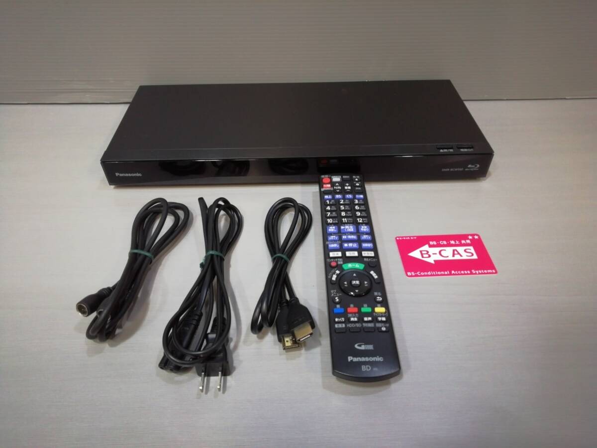あ//H0484 Panasonic パナソニック　ブルーレイディスクレコーダー　DMR-BCW560 2チューナー 2019年製　動作品_画像1