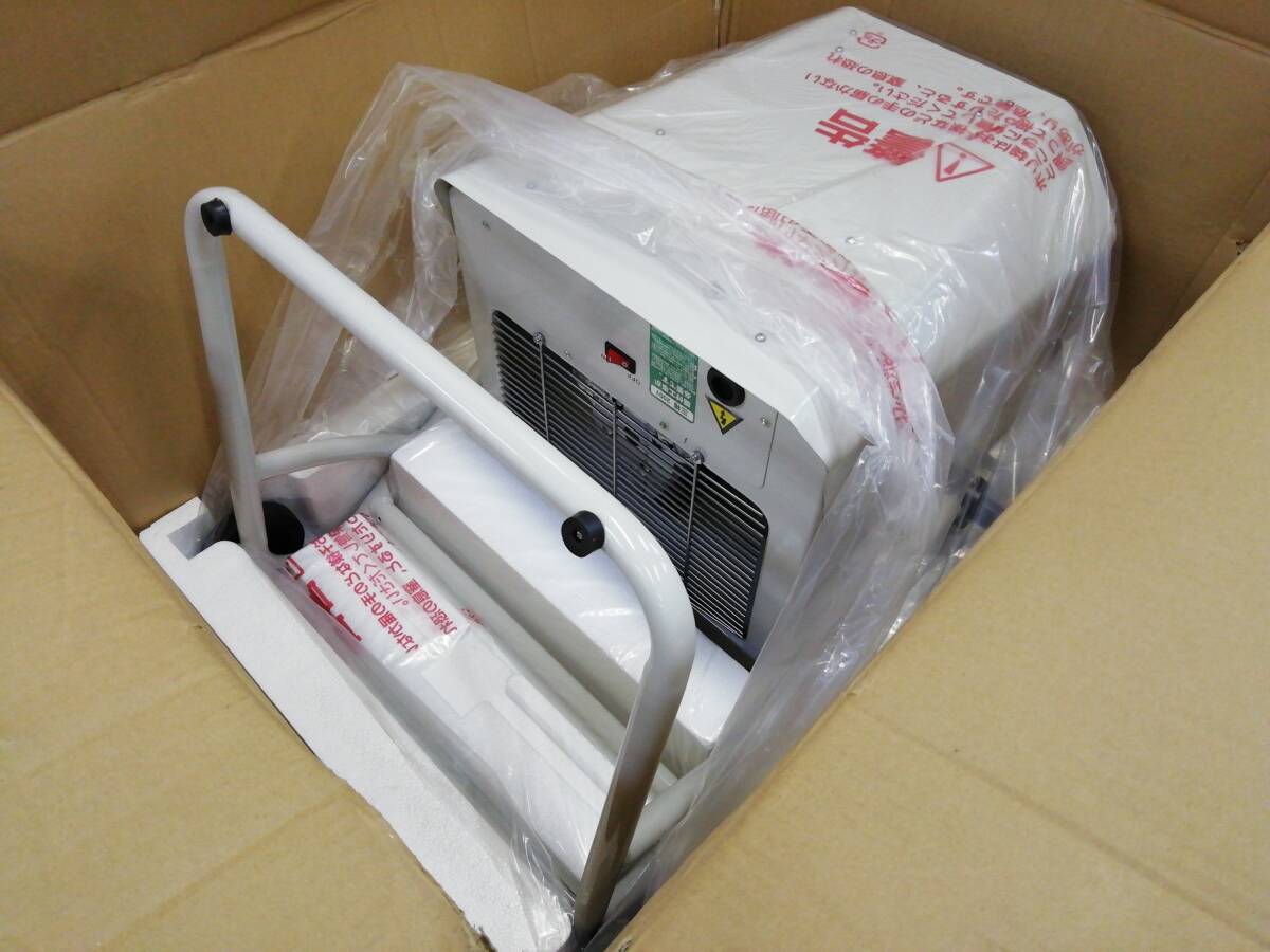 あ//H0529【未使用・保管品】 NAKATOMI ナカトミ 電気ファンヒーター TEH-100 スポット暖房 3相200V_画像2