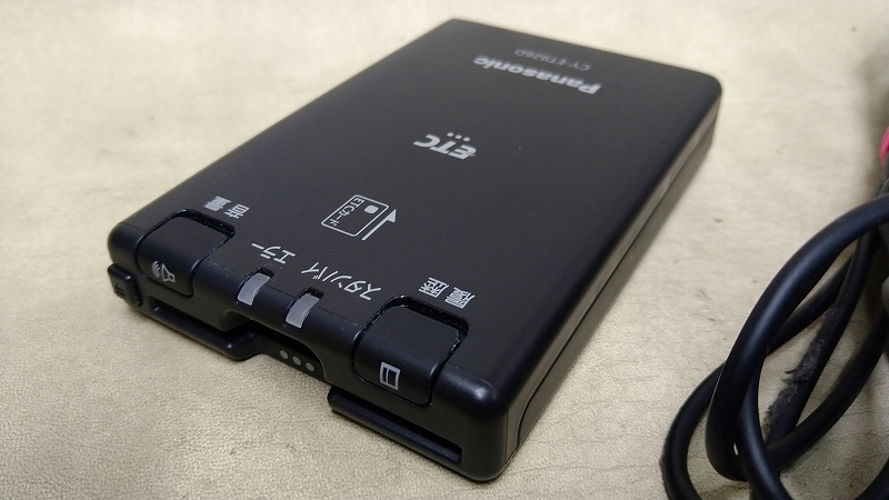 ETC 分離型 CY-ET926D Panasonic 新セキュリティ対応 軽自動車 登録 確認済み 502279の画像2
