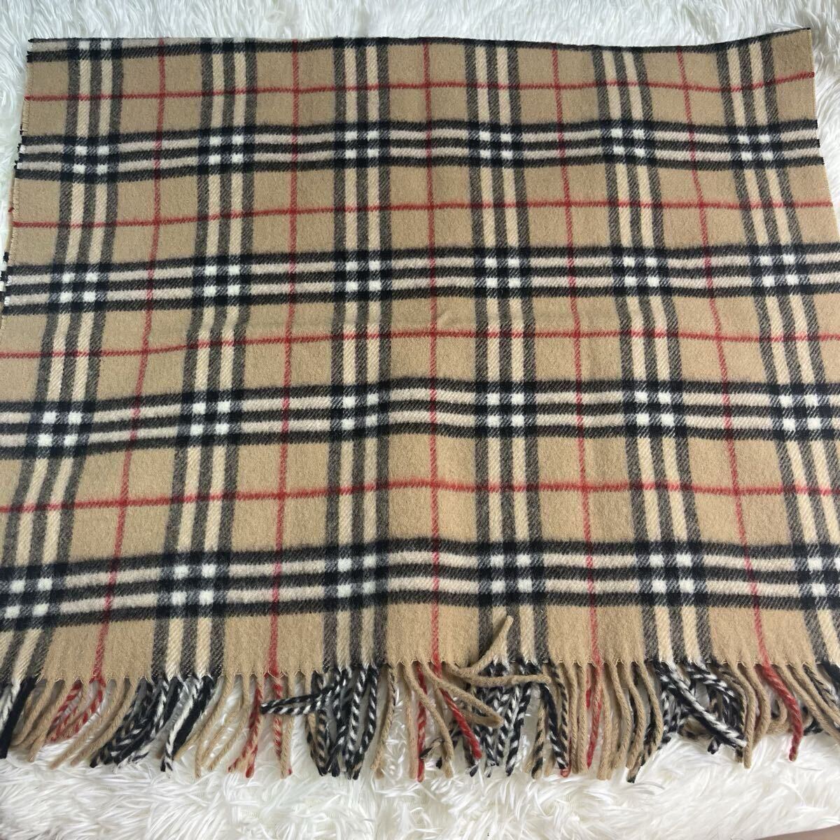 BURBERRY マフラー ひざ掛け 5点セット まとめ売り バーバリー ストール ウール100% まとめ 1円 ノバチェック_画像3