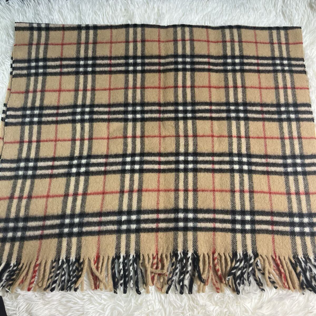 BURBERRY マフラー ひざ掛け 5点セット まとめ売り バーバリー ストール ウール100% まとめ 1円 ノバチェック_画像5