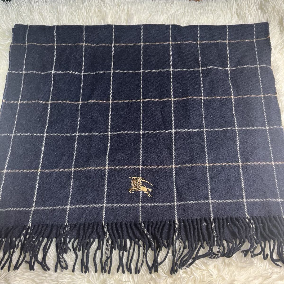 BURBERRY マフラー ひざ掛け 5点セット まとめ売り バーバリー ストール ウール100% まとめ 1円 ノバチェック_画像6