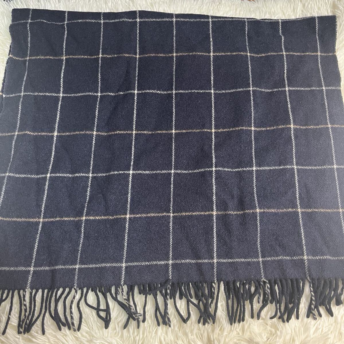 BURBERRY マフラー ひざ掛け 5点セット まとめ売り バーバリー ストール ウール100% まとめ 1円 ノバチェック_画像7