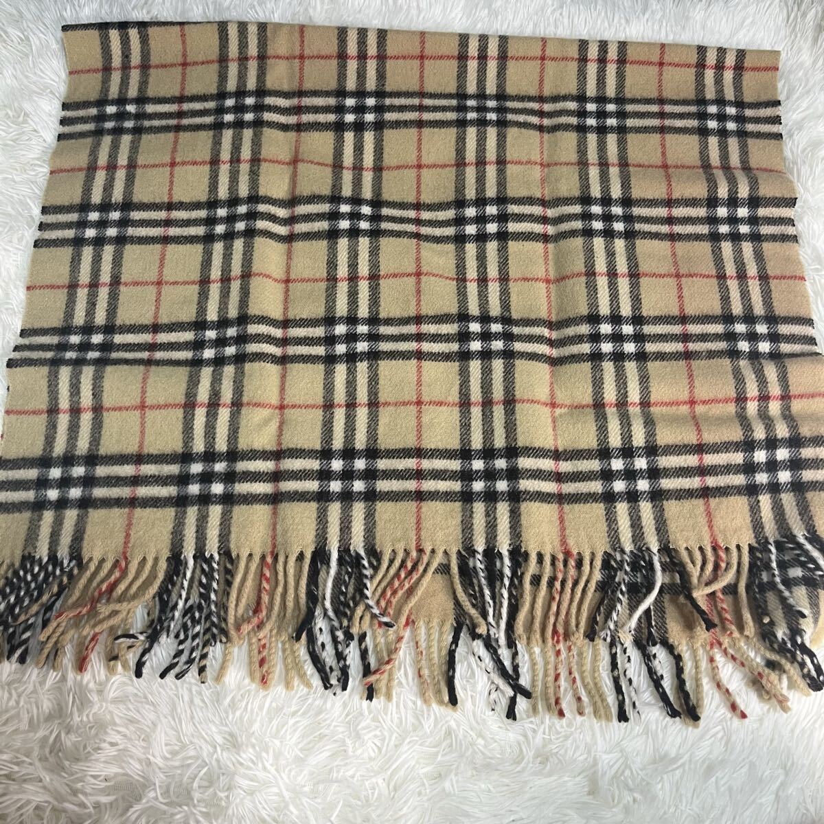 BURBERRY マフラー ひざ掛け 5点セット まとめ売り  バーバリー ストール ウール100% まとめ 1円  _画像5