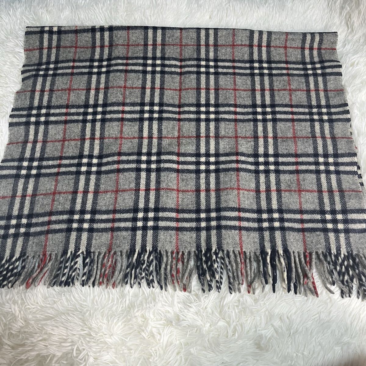 BURBERRY マフラー ひざ掛け 5点セット まとめ売り  バーバリー ストール ウール100% まとめ 1円  _画像7