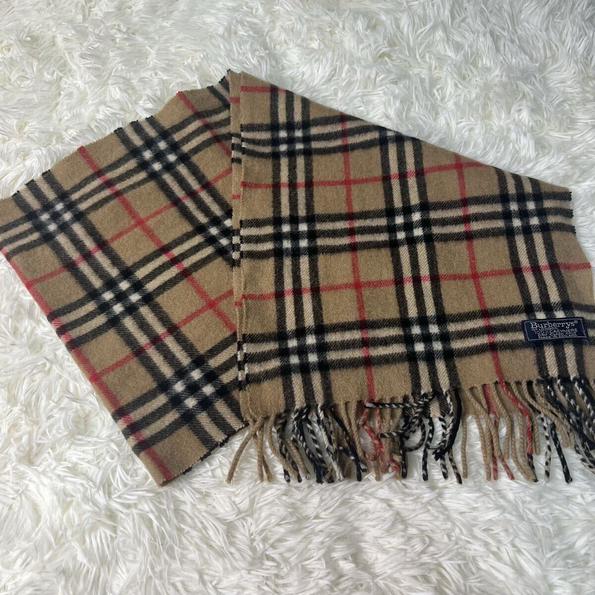 BURBERRY マフラー 8点セット カシミア100% まとめ売り  バーバリー ストール ひざ掛け ウール100% まとめ 1円_画像2