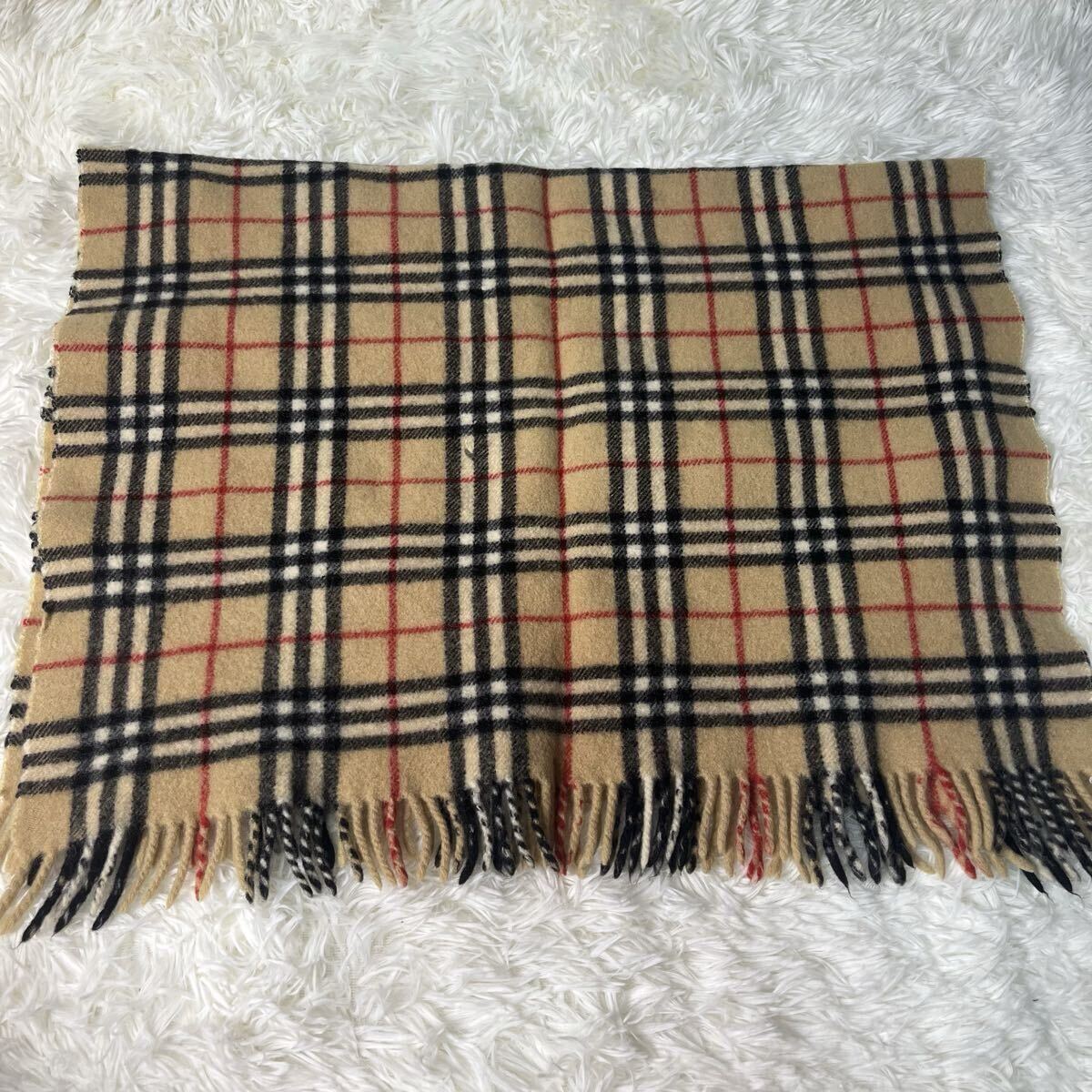 BURBERRY マフラー　ひざ掛け　5点セット まとめ売り　 バーバリー ストール　ウール100%　まとめ　1円　 _画像5