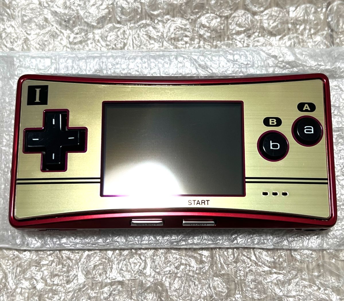 〈ほぼ未使用?本體極美品?動作確認済み〉GBM GBA ゲームボーイミクロ 本體 ファミコン バージョン OXY-001 GAMEBOY micro FAMICOM GBA