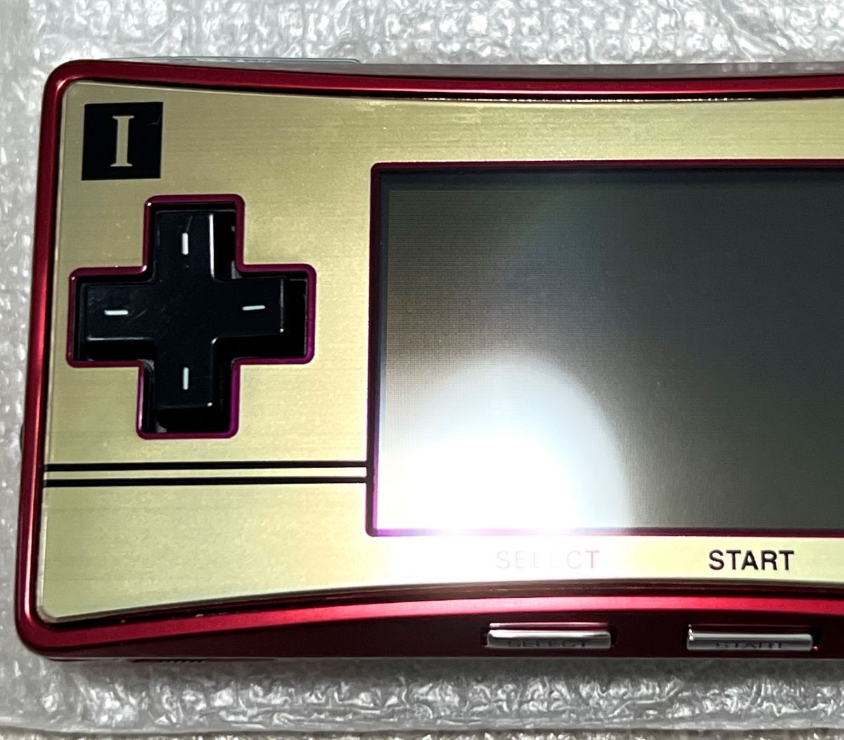 〈ほぼ未使用?本體極美品?動作確認済み〉GBM GBA ゲームボーイミクロ 本體 ファミコン バージョン OXY-001 GAMEBOY micro FAMICOM GBA