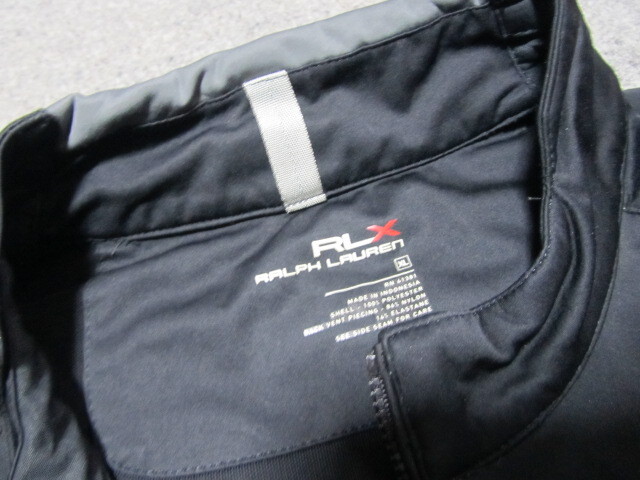 ★RLX ラルフローレン ゴルフジャケット XLサイズ 黒_画像2