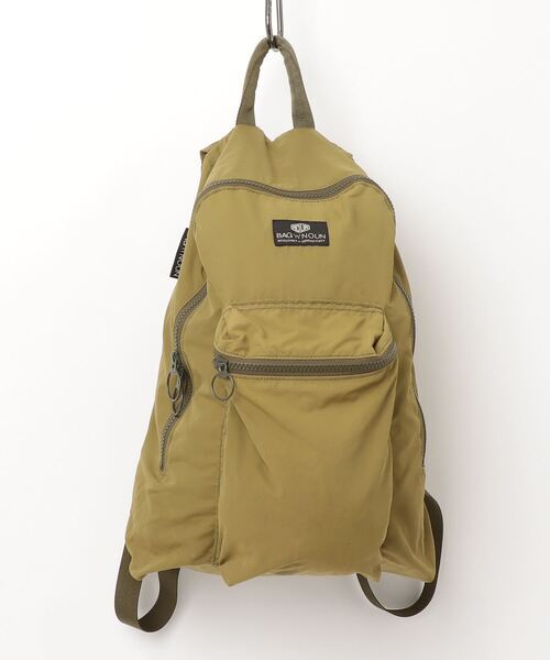 「BAG'n'NOUN」 ワンポイントリュック - グリーン レディース_画像1