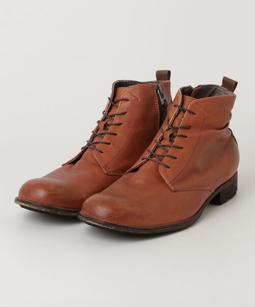 「DEDESKEN」 ブーツ 42 オレンジ メンズ_画像1