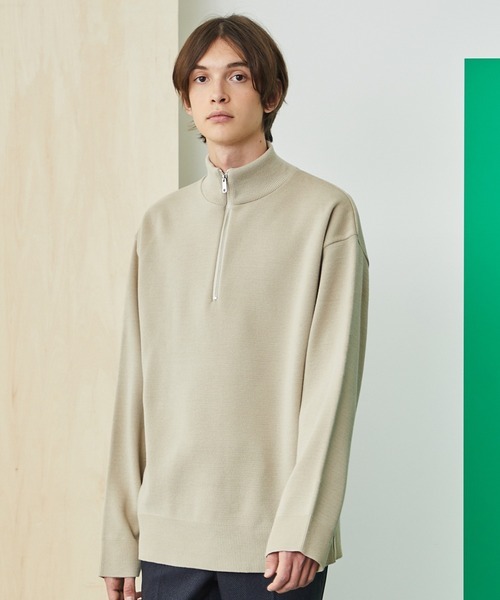 「UNITED TOKYO」 長袖ニット 2 アイボリー メンズ_画像1