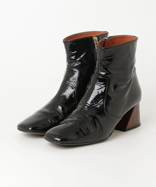 「COMING ATTRACTIONS」 ショートブーツ 39 ブラック レディース_画像1