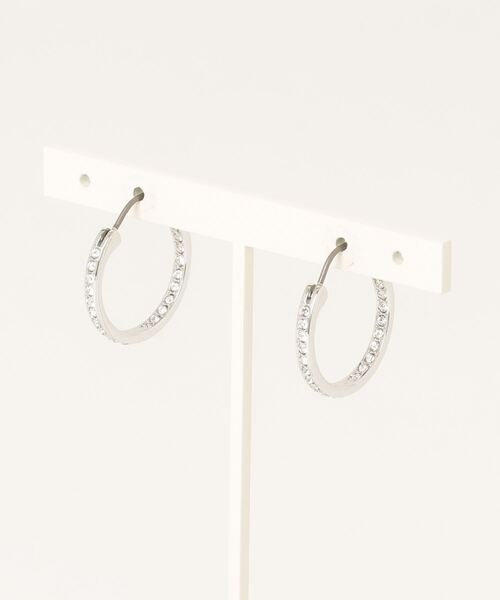 「SWAROVSKI」 ピアス(両耳用) - シルバー レディース_画像1