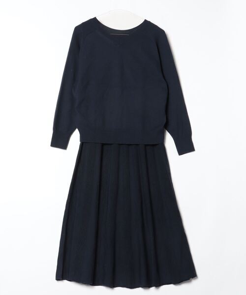 「BARNYARDSTORM」 コンビワンピース 0 ネイビー レディース_画像1