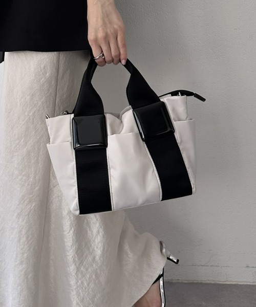 「PAPILLONNER」 2WAYバッグ FREE アイボリー レディース_画像1