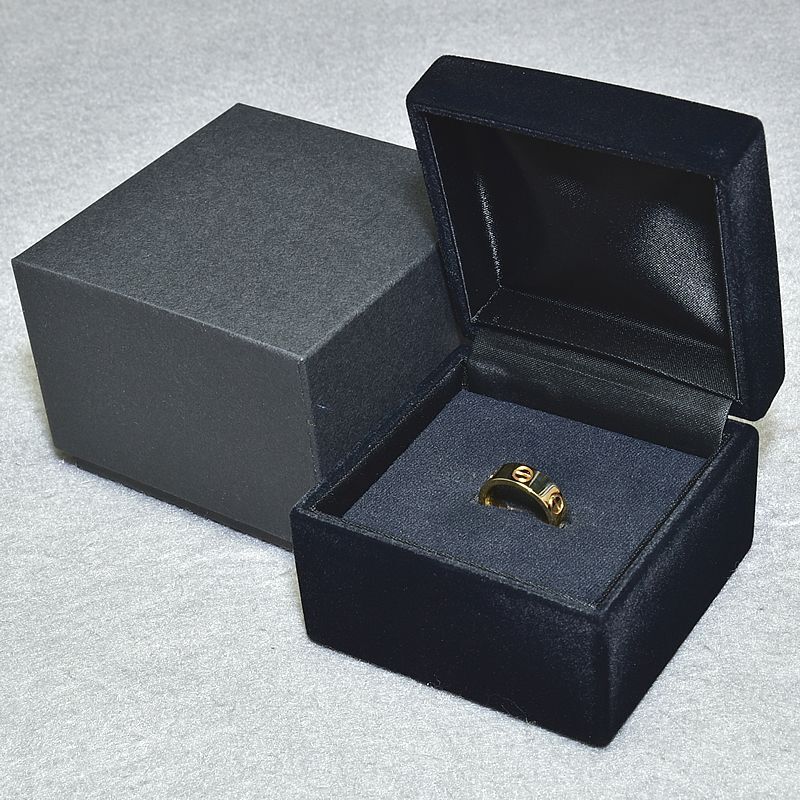 カルティエ ラブリング クラシックモデル #47 7号 K18YG LOVEリング ビスモチーフ 金無垢 指輪 イエローゴールド 地金6.3g 中古 送料無料_画像5