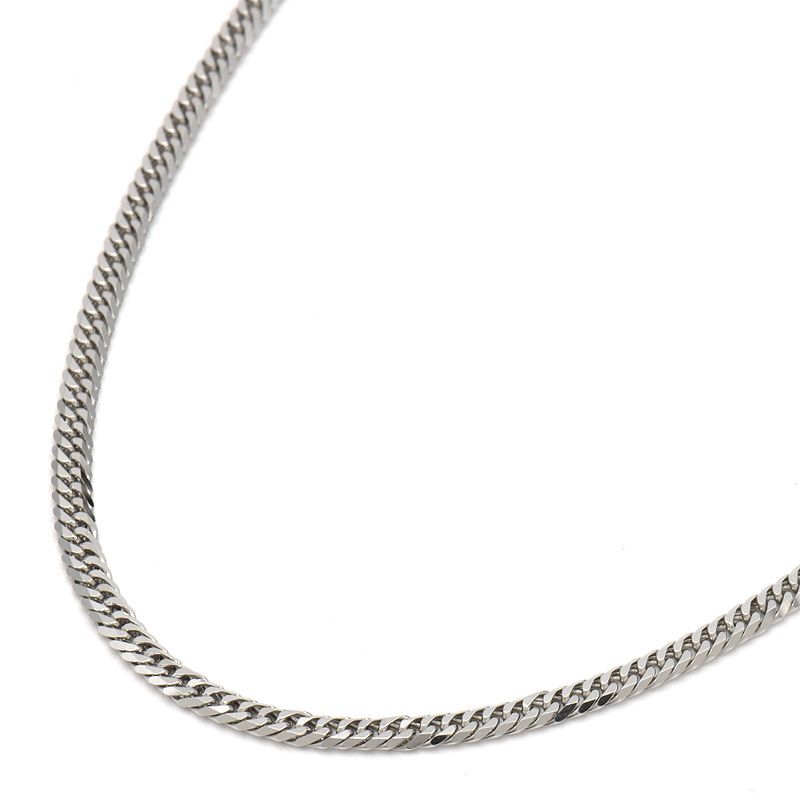 喜平ネックレス 6面ダブル 50cm 20.3g Pt850 造幣局検定刻印 プラチナ キヘイネックレス 中古 送料無料_画像1