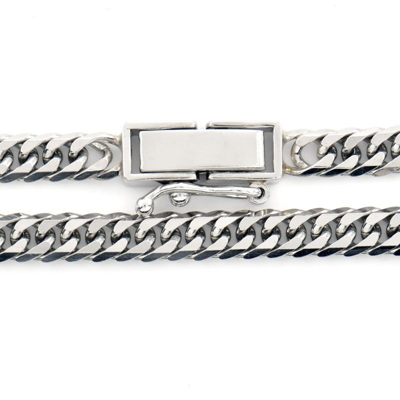 喜平ネックレス 6面ダブル 50cm 20.3g Pt850 造幣局検定刻印 プラチナ キヘイネックレス 中古 送料無料_画像3