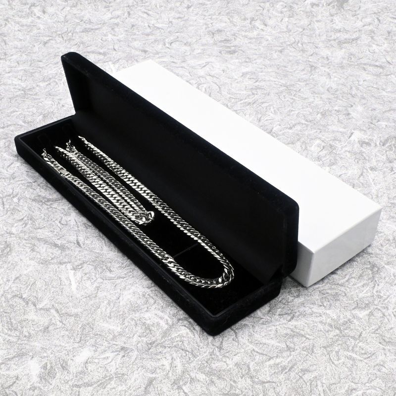 喜平ネックレス 6面ダブル 60cm 120.8g Pt850 造幣局検定刻印 プラチナ キヘイネックレス 中古 送料無料_画像5