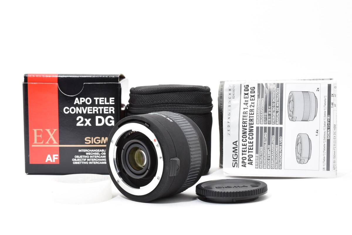 ★箱付き美品★ シグマ SIGMA APO TELE CONVERTER 2x EX DG ニコンマウント OO3352 #44_画像1