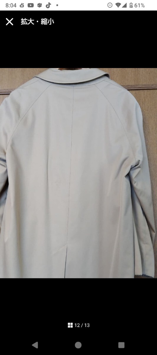 Burberry /バーバリー ステンカラーコート ◇ベージュ _画像9