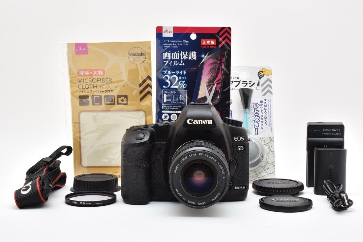 デジタル一眼レフカメラCanon EOS 5D mark II標準レンズセット/EF28-80mm 1:3.5-5.6II☆178105400266802_画像1