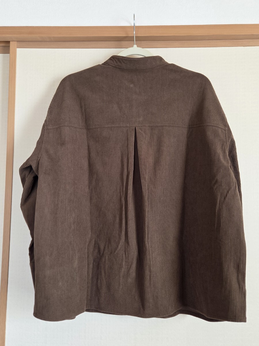 フェリシモ　コーデュロイ　ブラウン　ながそで 長袖シャツ　LLサイズ_画像2