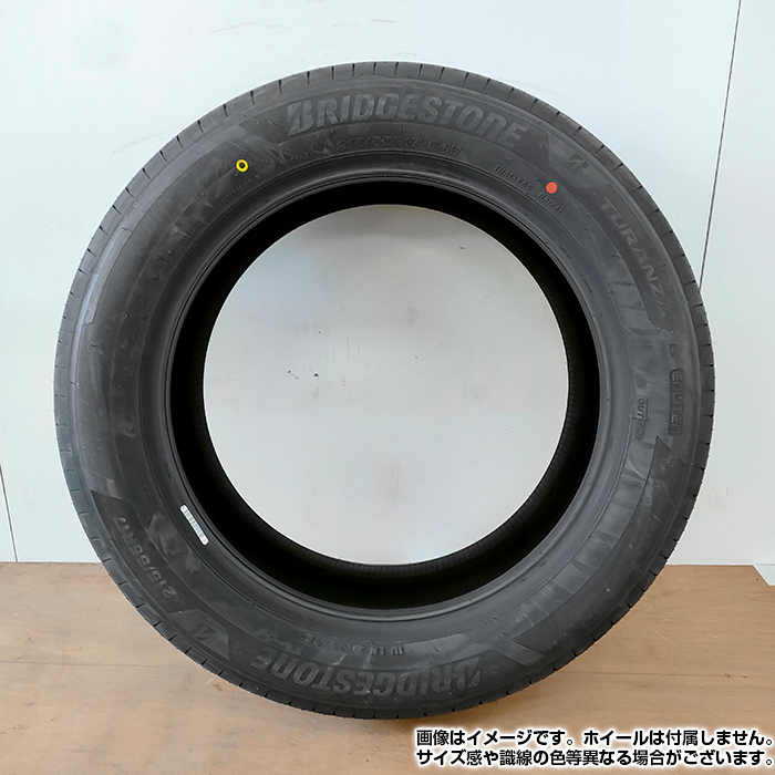 【2024年製】 BRIDGESTONE 215/55R17 94V TURANZA 6 ENLITEN トランザ ブリヂストン ノーマルタイヤ 夏タイヤ サマータイヤ 2本セット_画像4