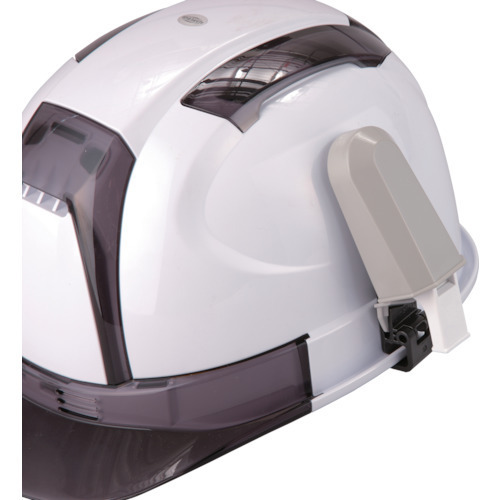 トーヨーセフティー ホイッスルホルダー あらゆるミゾ付きヘルメット用 プラスチック製ホイッスル付き No.74-OK_画像1