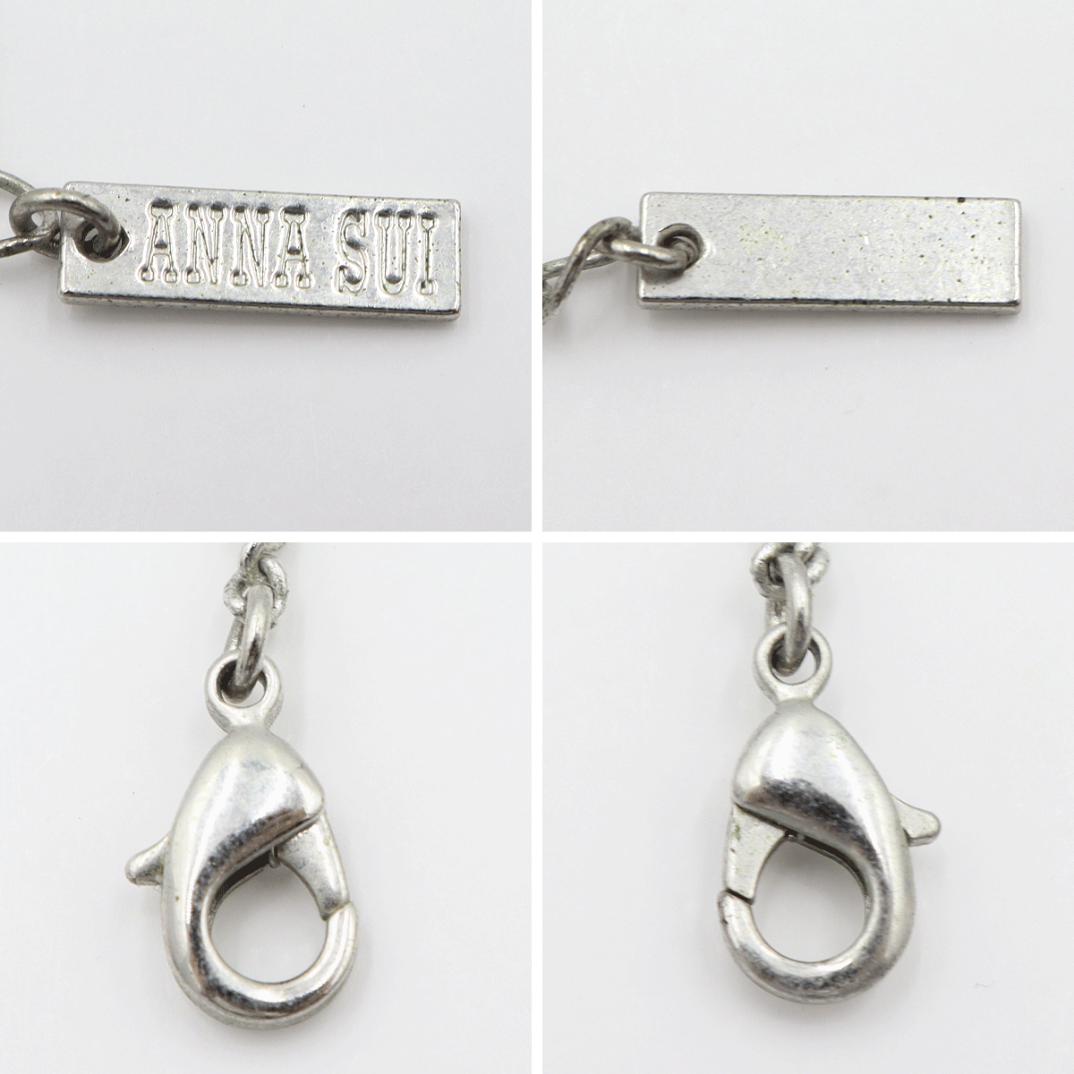 【中古】ANNA SUI（アナ スイ）3連ネックレス　重量11.66g　ネックレス長さ42cm　金属類　ビーズ　レディース_画像7