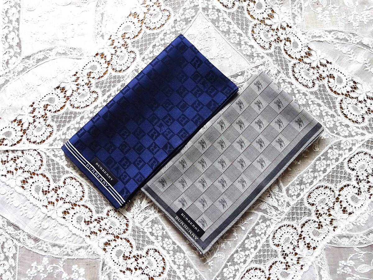 ☆バーバリー BURBERRY ＊ハンカチ＊2枚セット 14【新品未使用】_画像6