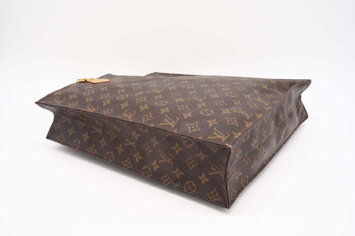 ★3日以内返品可★ LOUIS VUITTON ルイ ヴィトン M51140 モノグラム サックプラ ブラウン バッグ_画像4
