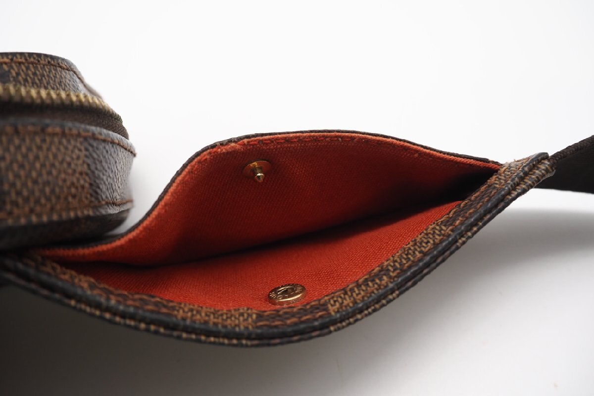 ★３日以內(nèi)返品可★ LOUIS VUITTON ルイ ヴィトン N51994 ダミエ ジェロニモス ブラウン バッグ