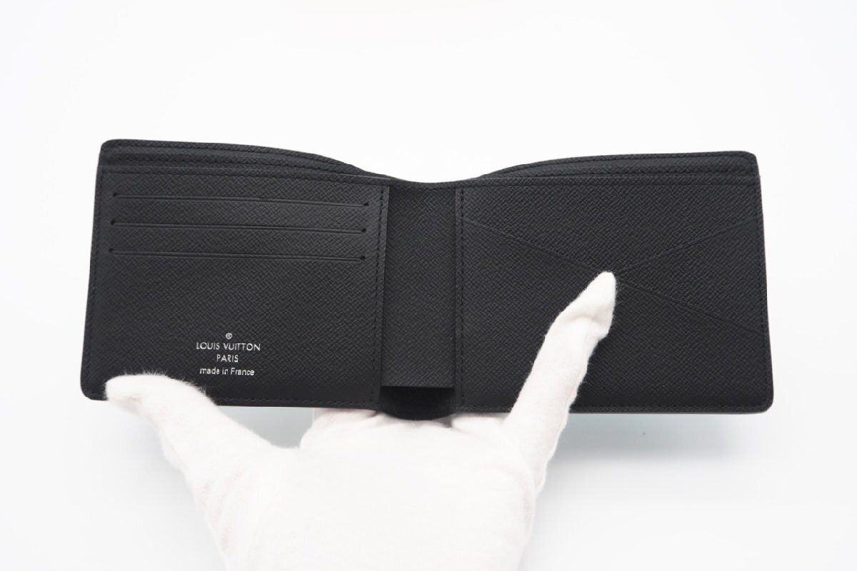 ☆安心の３大保証☆ Aランク ≪LOUIS VUITTON ルイ ヴィトン/二つ折り財布≫ M81319 ダミエ ストライプ ポルトフォイユ ミュルティプル_画像10
