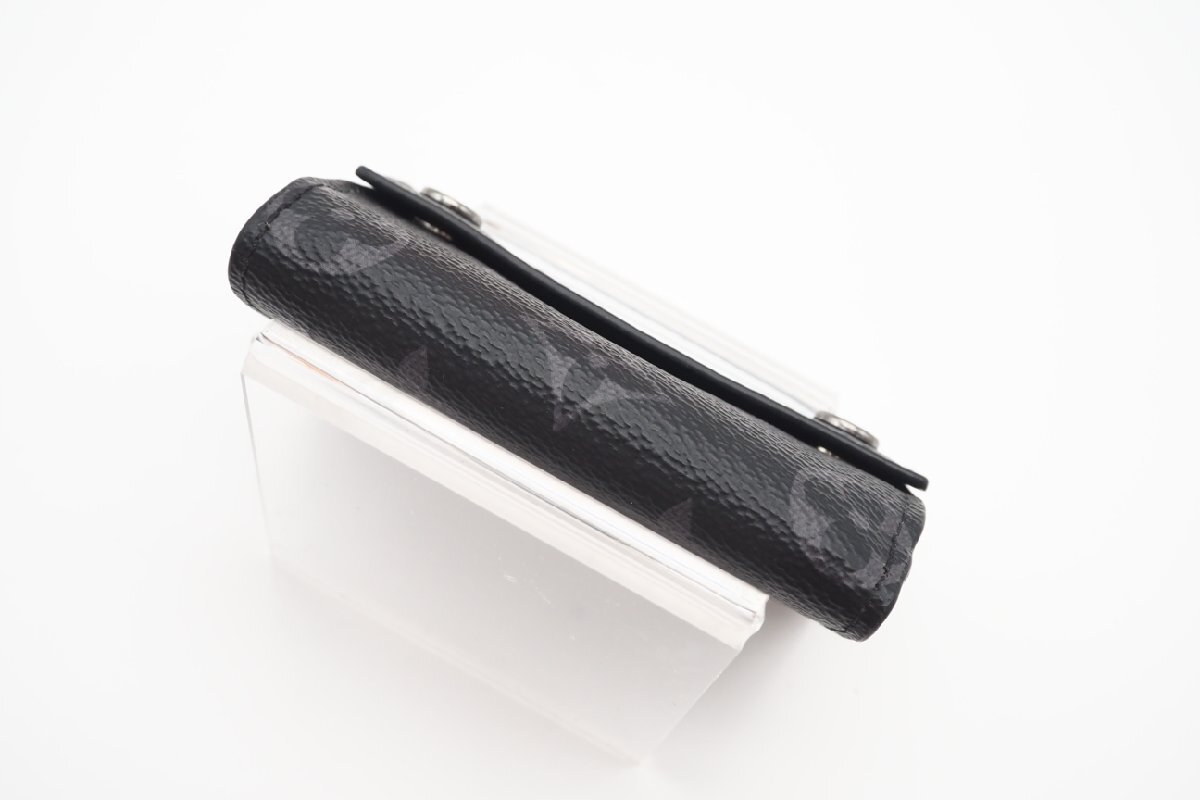 ☆安心の3大保証☆ Bランク ≪LOUIS VUITTON ルイ ヴィトン/三つ折り財布≫ M45417 エクリプス リバース ディスカバリー コンパクト 黒_画像4