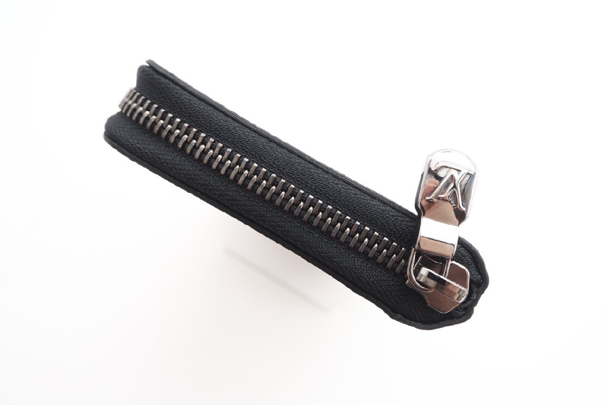 ★３日以内返品可★ LOUIS VUITTON ルイ ヴィトン M62295 モノグラム エクリプス ジッピーウォレット ヴェルティカル ブラック グレー 財布_画像6