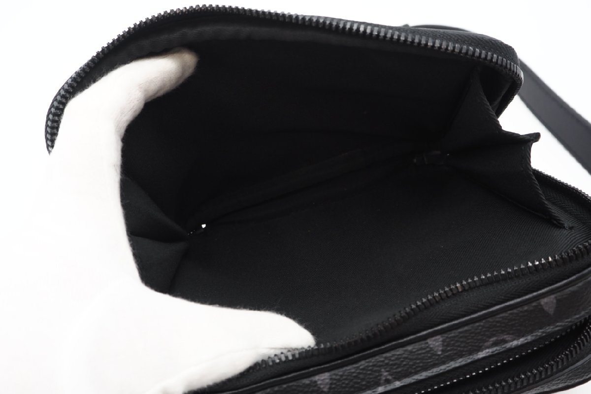 ★３日以内返品可★ LOUIS VUITTON ルイ ヴィトン M82542 エクリプス アルファウェアラブルウォレットNV ブラック グレー バッグ_画像8