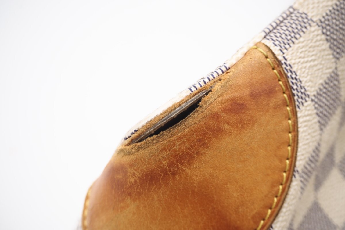 ★3日以内返品可★ LOUIS VUITTON ルイ ヴィトン N51207 ダミエ ハムステッドPM ホワイト バッグ_画像7