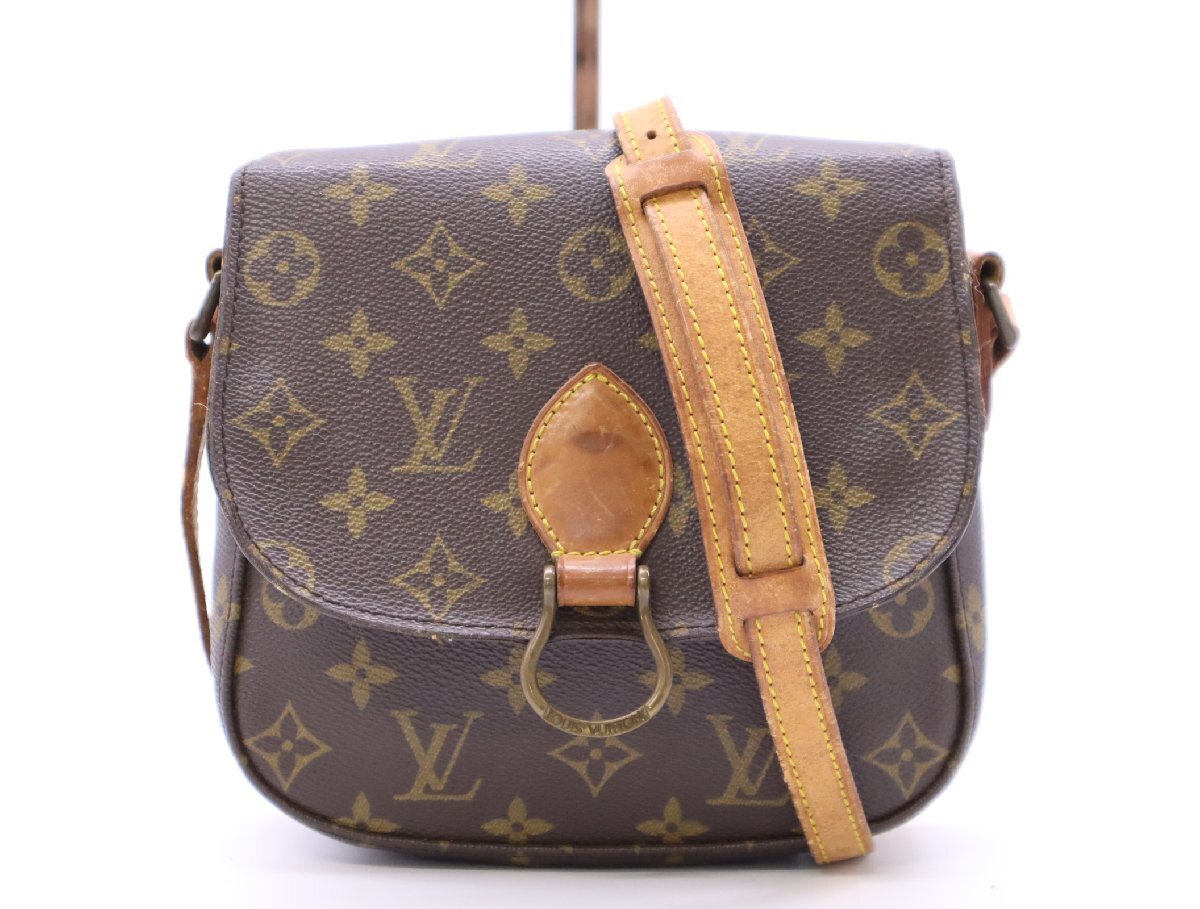 ★３日以内返品可★ LOUIS VUITTON ルイ ヴィトン M51243 モノグラム サンクルーMM ブラウン バッグ