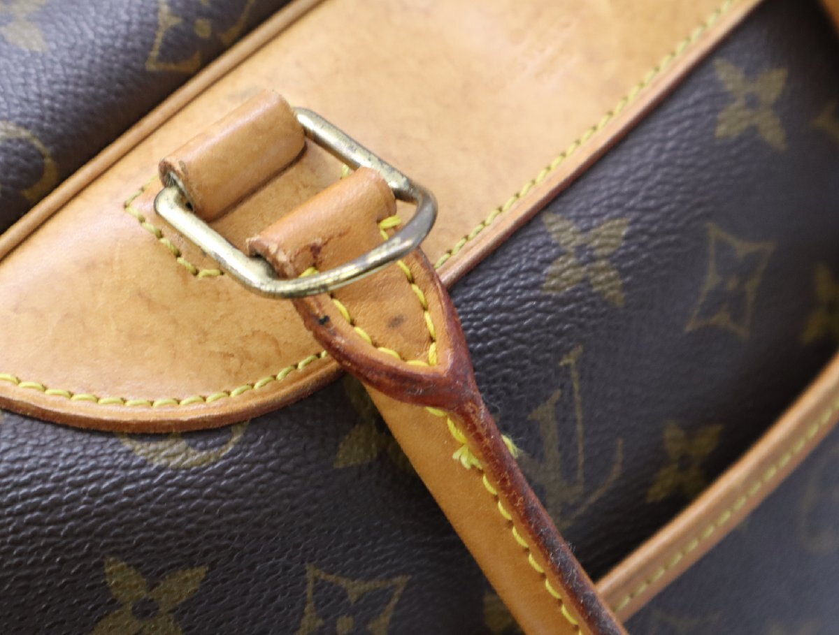 ★３日以内返品可★ LOUIS VUITTON ルイ ヴィトン M47270 モノグラム ドーヴィル ブラウン バッグ_画像7