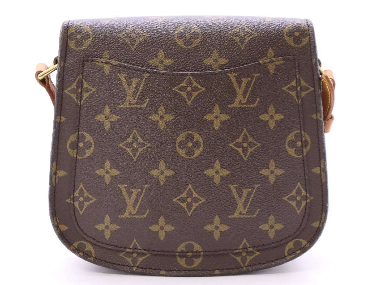 ★３日以内返品可★ LOUIS VUITTON ルイ ヴィトン M51244 モノグラム サンクルーPM ブラウン バッグ_画像2