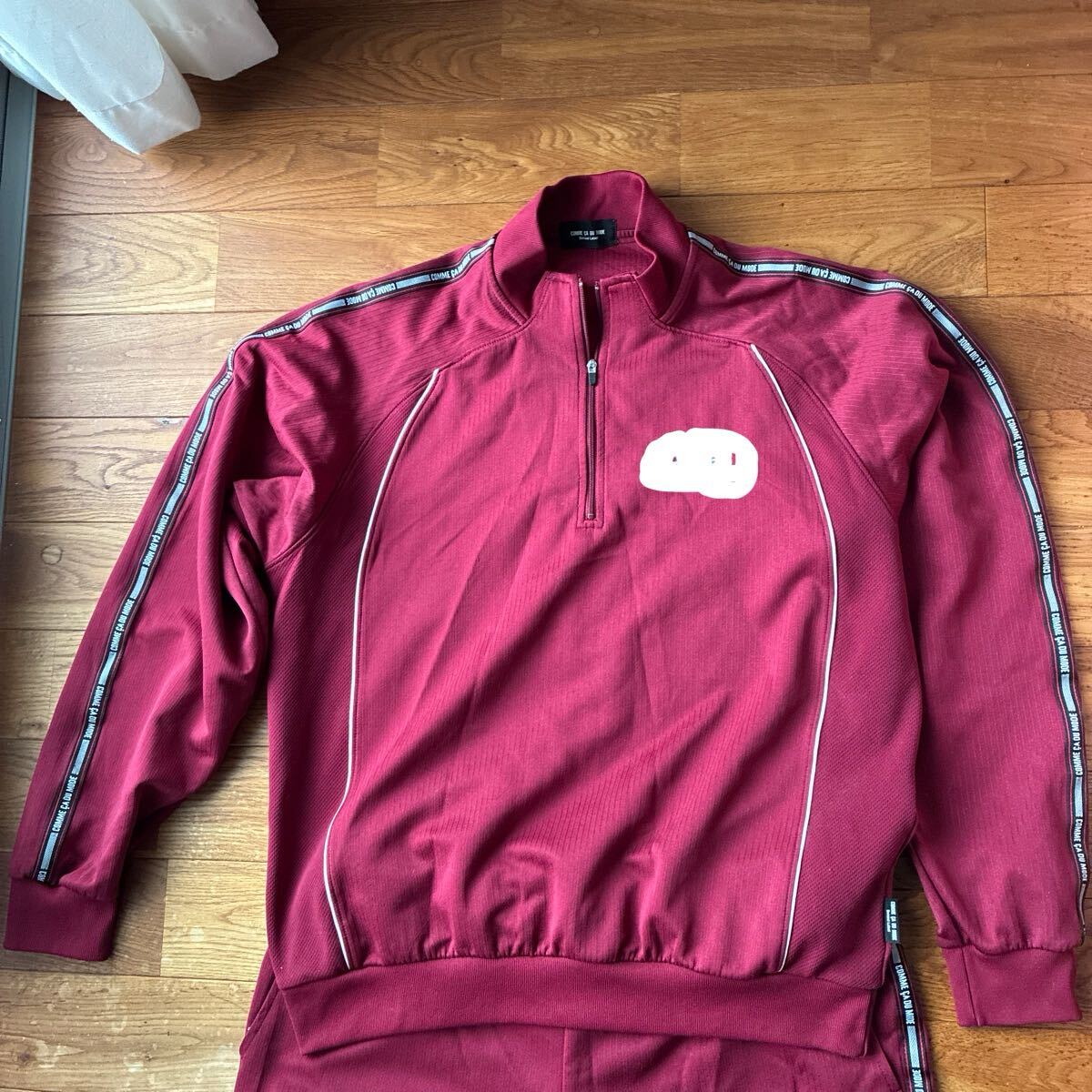  джерси верх и низ в комплекте COMME CA DU MODE Comme Ca Du Mode L размер рост 160~170cm длинный рукав длинные брюки б/у одежда 