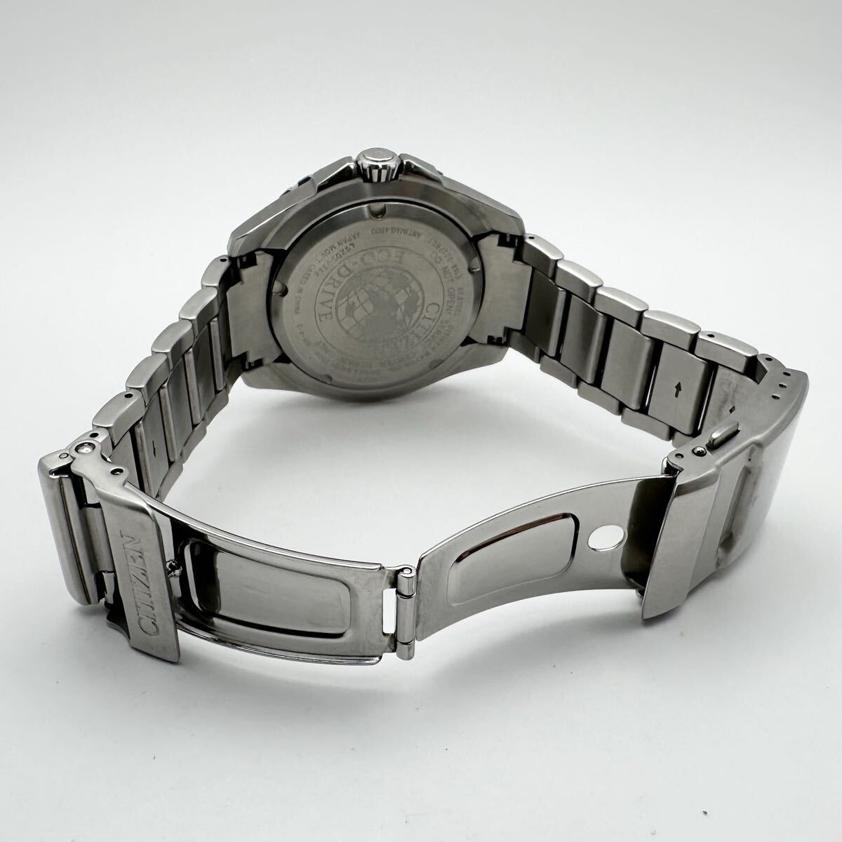 t608 稼働 シチズン CITIZEN E168-003FR01 プロマスター ダイバー メンズ 腕時計 エコドライブ ソーラー デイト_画像6