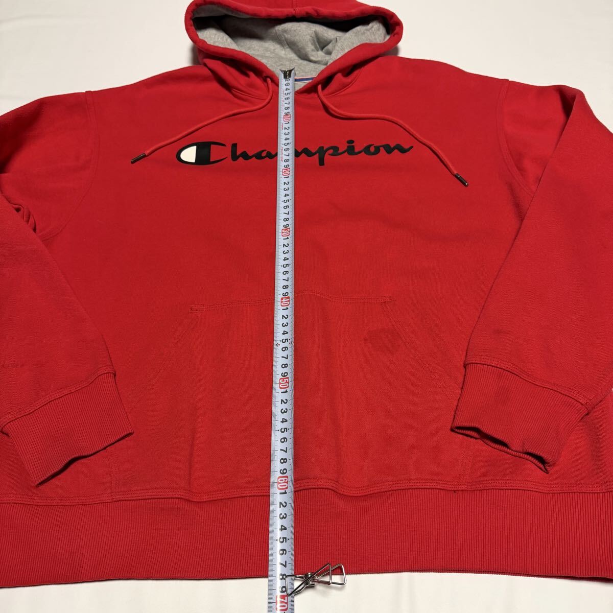 訳　3XL チャンピオン　メンズ　パーカー　赤　レッド　オーバーサイズ　ビッグサイズ_画像5