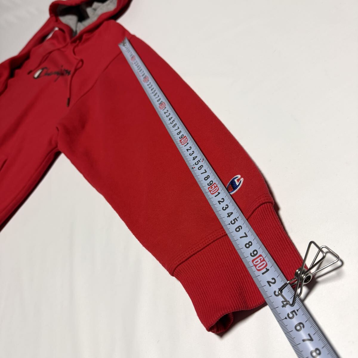 訳　3XL チャンピオン　メンズ　パーカー　赤　レッド　オーバーサイズ　ビッグサイズ_画像7